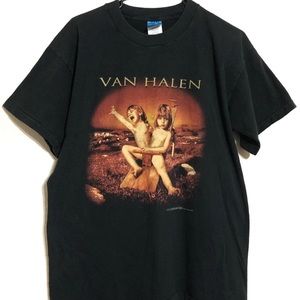 Vtg Van Halen “Balance” 1995 tour concert double sided single stitch t-shirt